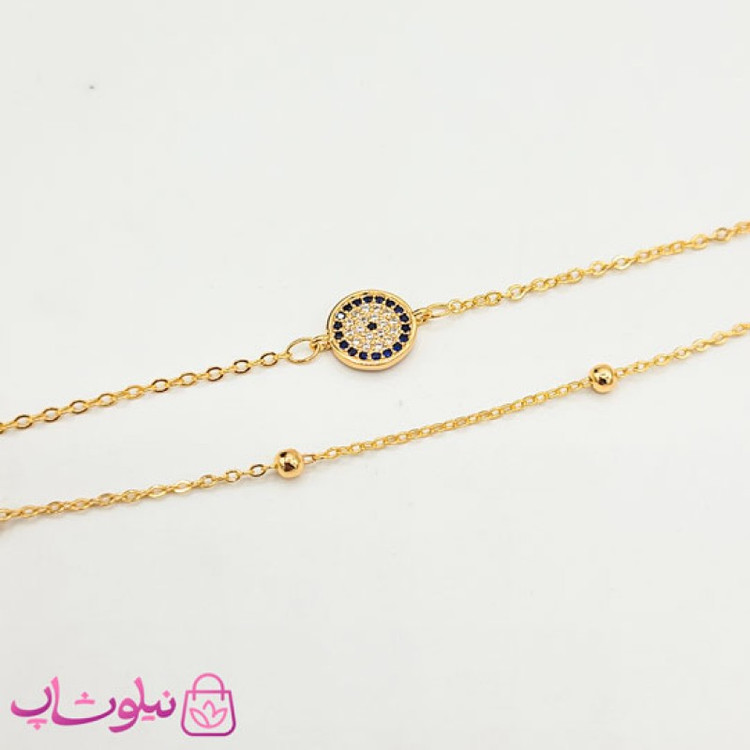 پابند زنانه دولاین YSX با پلاک نگیندار کد 1196