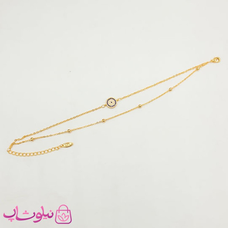 پابند زنانه دولاین YSX با پلاک نگیندار کد 1196