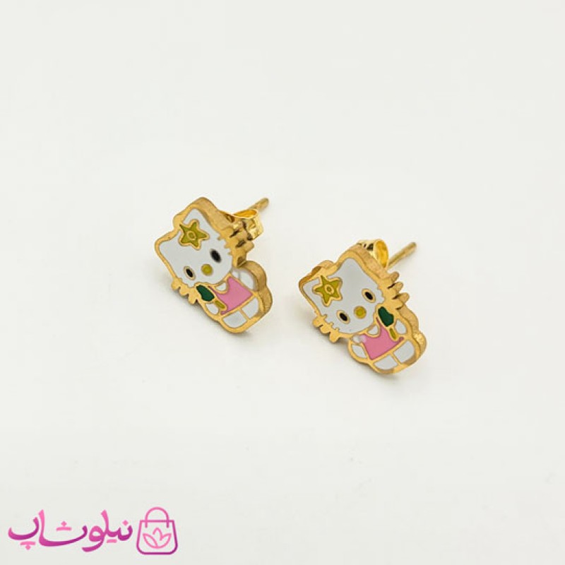 نیم ست بچگانه هلوکیتی مدل بستنی به دست کد 999