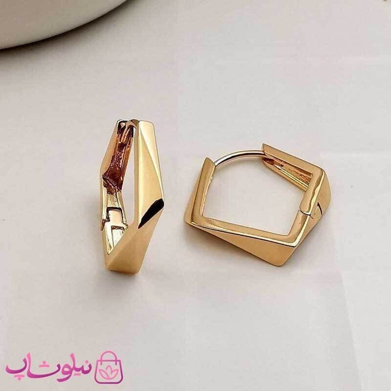گوشواره زنانه چند ضلعی ژوپینگ کد 332
