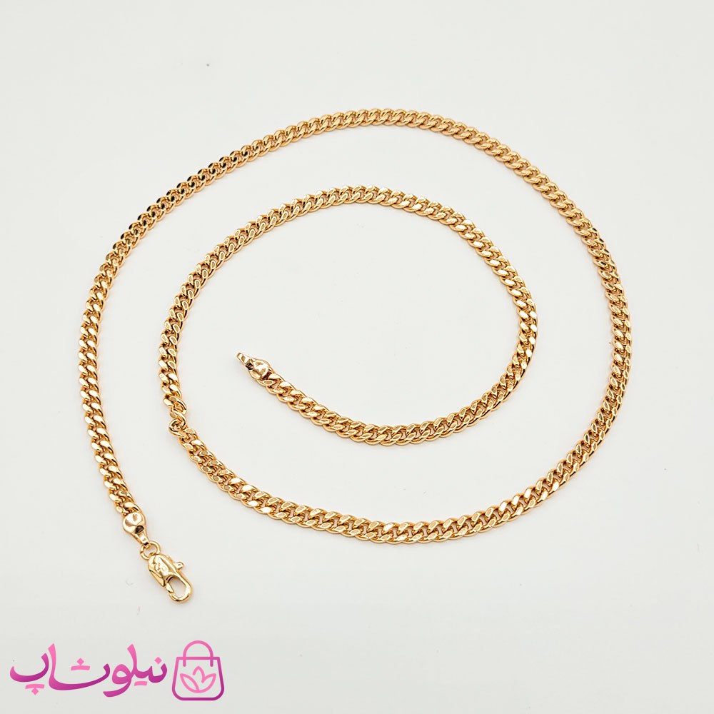 گردنبند مردانه ژوپینگ کارتیه 60 سانت 4 میل کد 3491