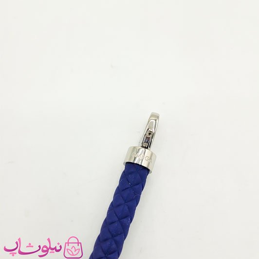 دستبند امگا مردانه رابر سرمه ای