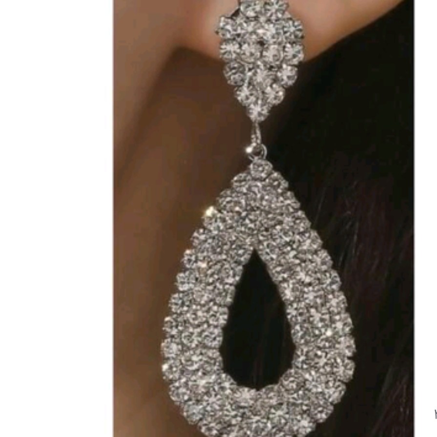 گوشواره اشکی دخترانه