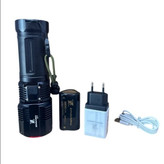 چراغ قوه حرفه ای شارژی دستی رویلانگ ( پک 2 عددی ) مدل RUILANG RL-2211 پلیسی زوم دار ( گناوه مارکت )