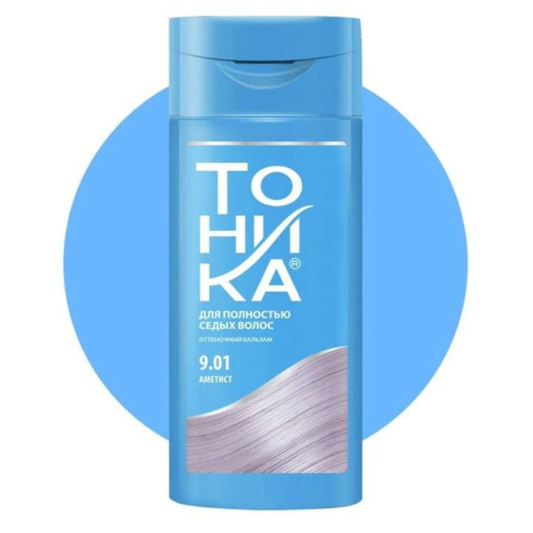 شامپو رنگ تونیکا یاسی tonika رنگ مو شامپویی