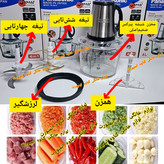خردکن و غذاساز پاناسونیک موتور اصلی قدرتمند، جهت پوره کردن گوشت،مرغ،حبوبات پخته شده،خرد کردن سبزی و پیاز،میوه و ...