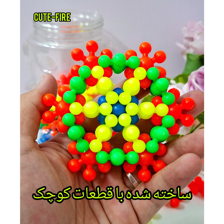 اسباب بازی لگو ساختنی مدل ستاره دنباله دار دو مدل قطعه بزرگ و قطعه کوچک