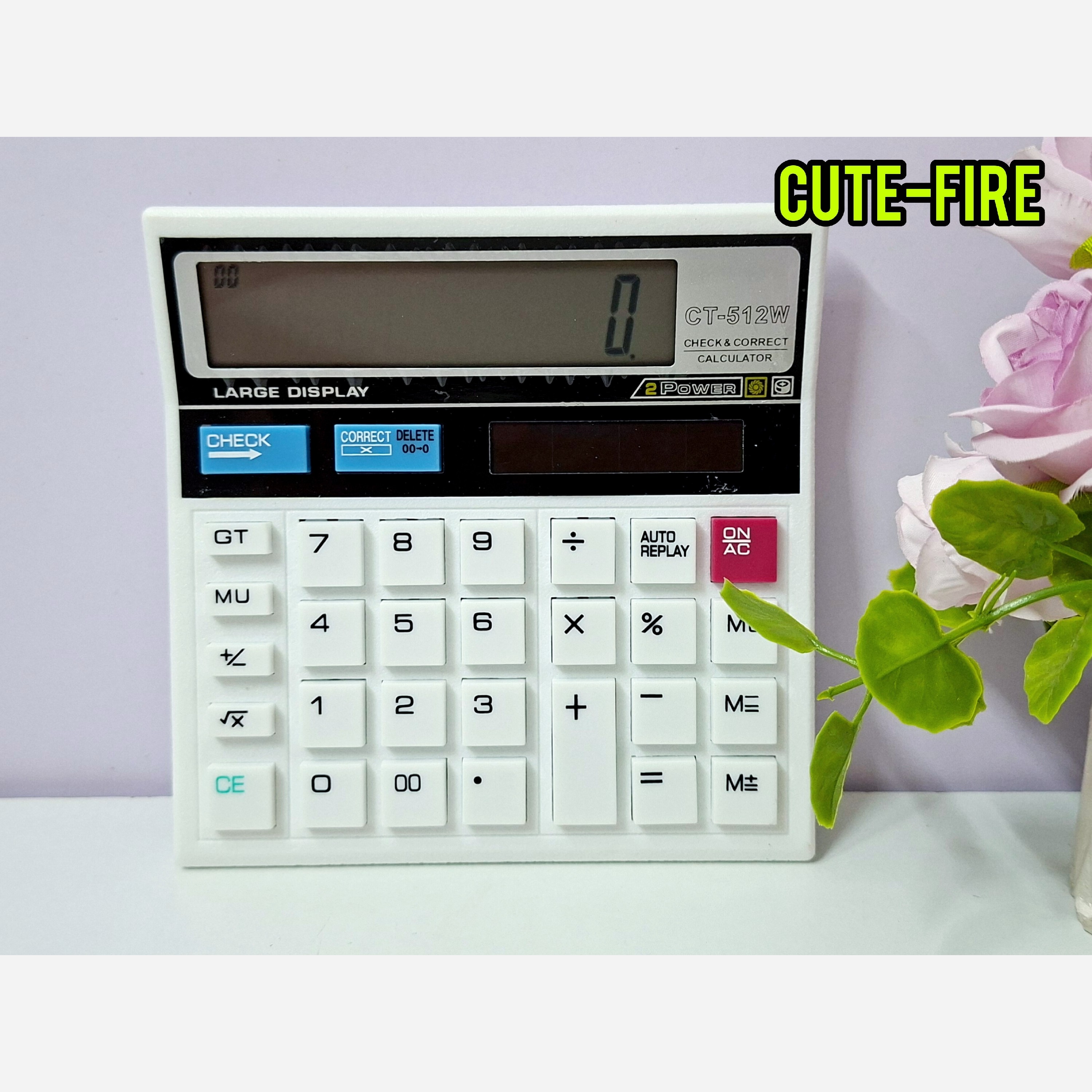 ماشین حساب سایز متوسط CT-512W