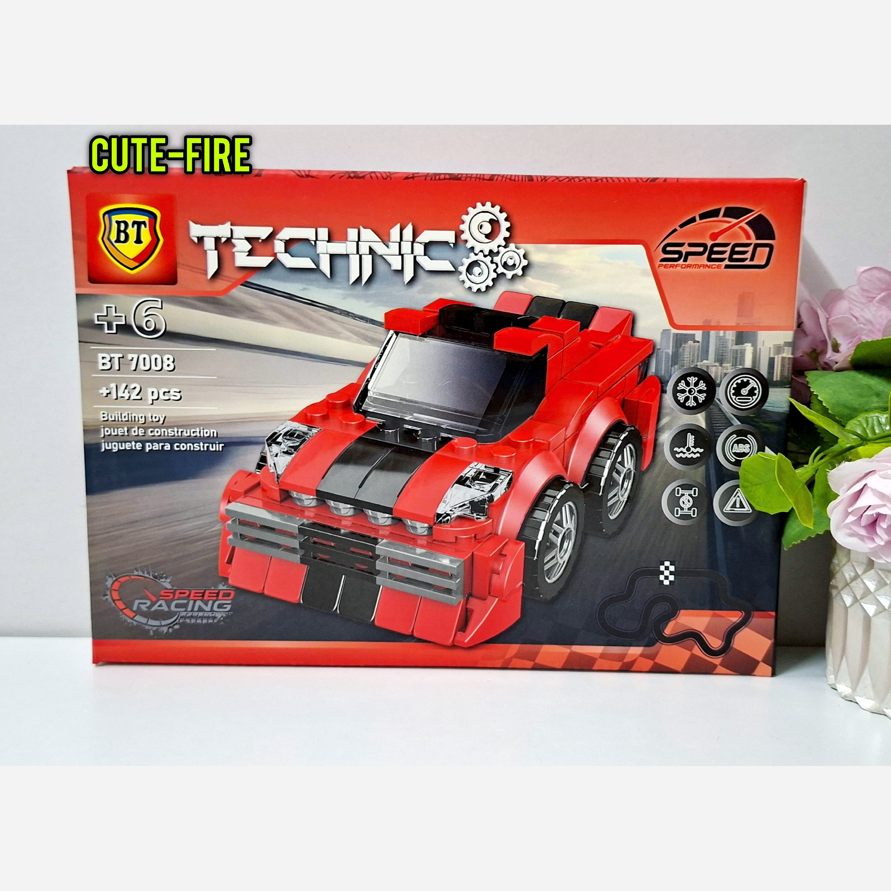 لگو ماشین برند بی تی(BT) در رنگ ها و مدل های مختلف(6 مدل)