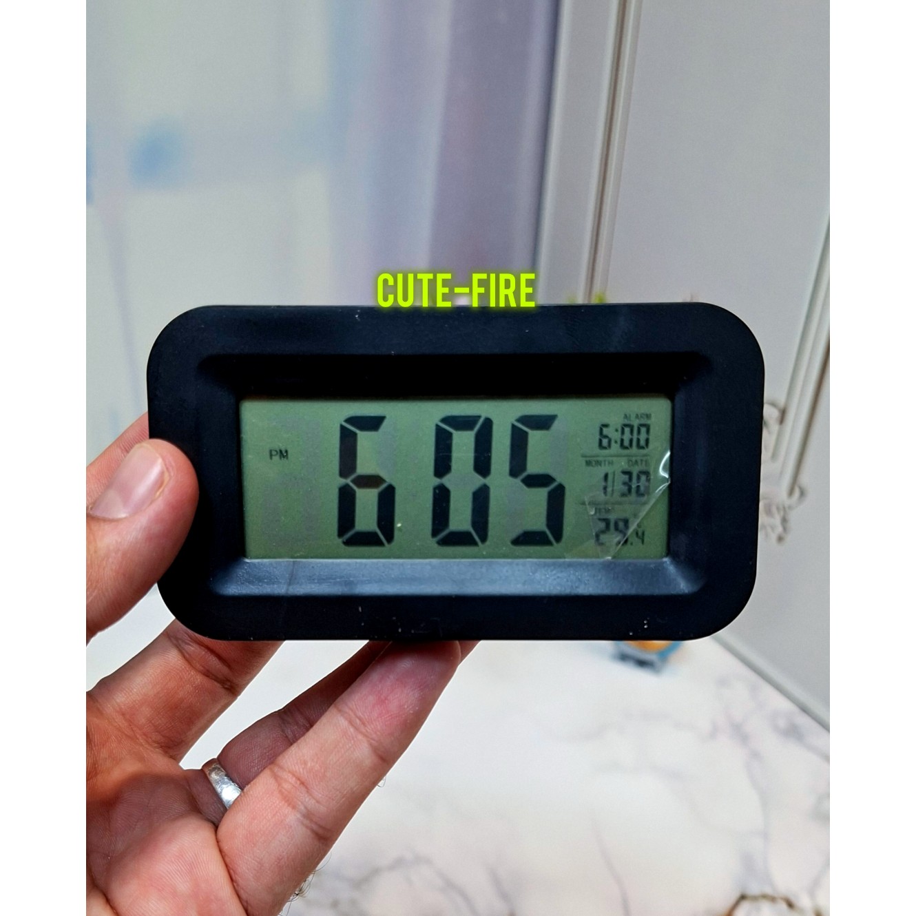 ساعت دیجیتال زنگ دار با کیفیت