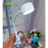 چراغ خواب و چراغ مطالعه شارژی لبوبو فضانورد جاخودکاری و تراش دار