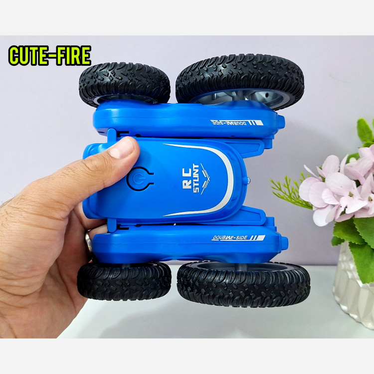 ماشین کنترلی دیوانه حرفه ای دو رو شارژی موزیکال چراغدار برد بالا