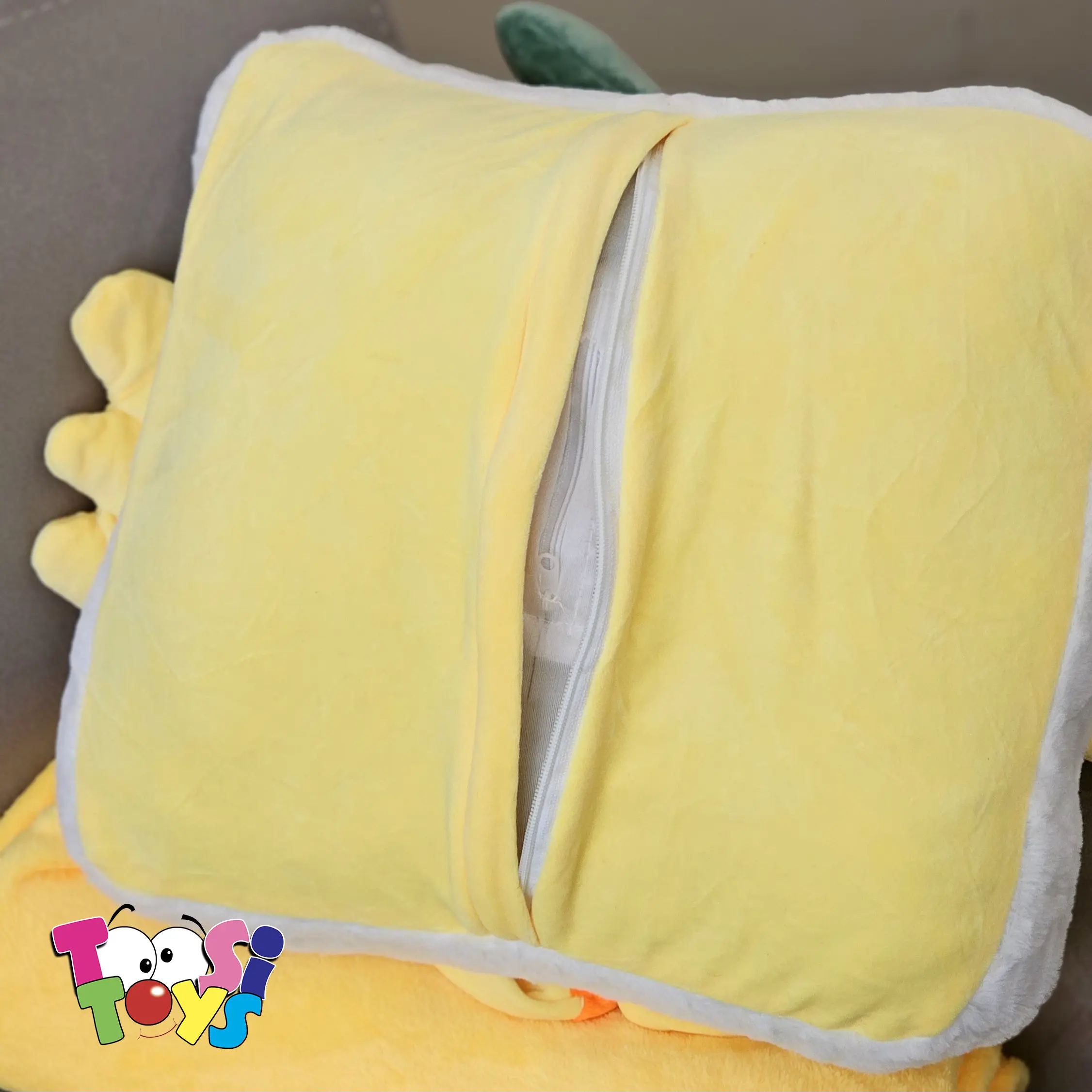 عروسک پتو بالشتی جوجه مکعبی