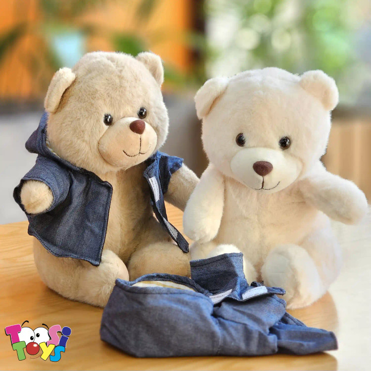 عروسک خرس لباس لی