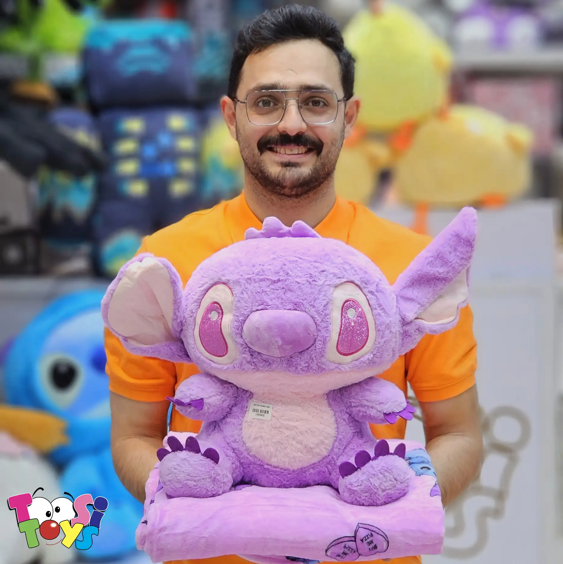 عروسک پتو بالشتی استیج 3 رنگ