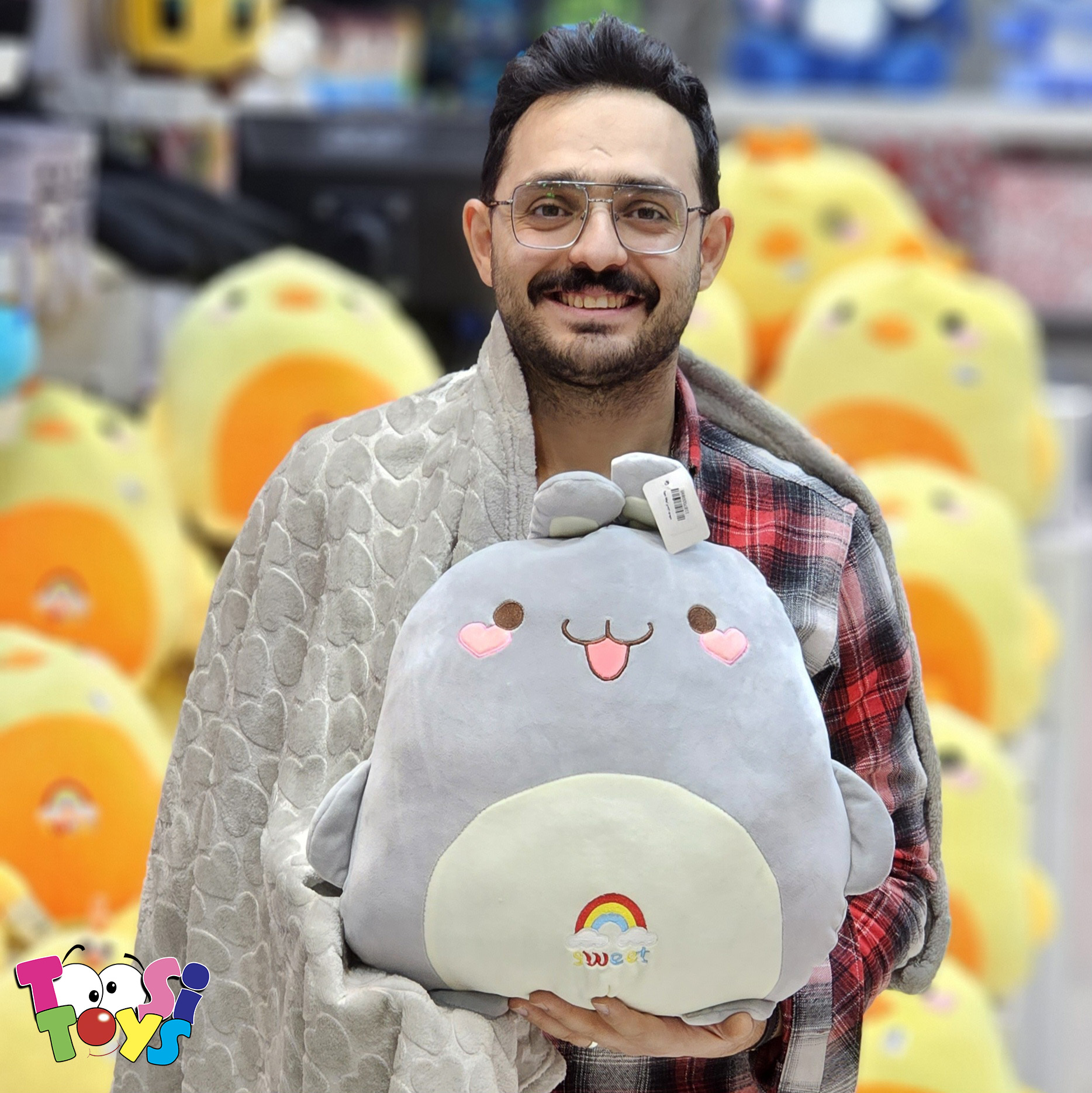 عروسک پتو بالشتی حیوانات