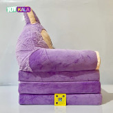 مبل تختخوابی کودک مدل لبوبو بنفش مخمل