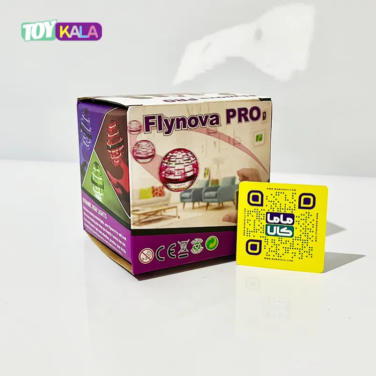 اسباب بازی اسپینر پرنده آبی با چراغهای رنگی مدل FlyNova Pro