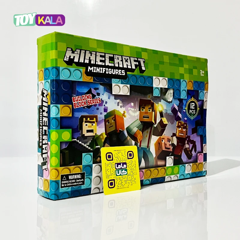 مینی فیگور ماینکرفت 12 عدد مدل Building Block