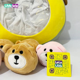 عروسک آواکادو نی نی دار اورجینال وارداتی 50 سانتیمتری
