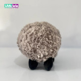 عروسک بره زرنگ (شاندشیب) طوسی 30 سانتیمتر
