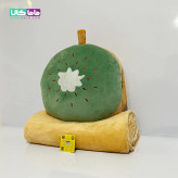 عروسک کیوی بالشتی پتودار + گرمکن دست 50 سانتیمتر