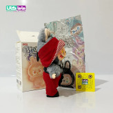 عروسک لبوبو لباسدار طوسی مدل انرژی (کد 02)