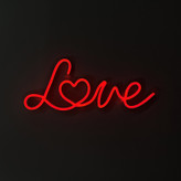 چراغ نئونی مدل love