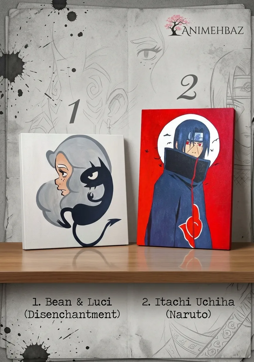 تابلو نقاشی بوم ایتاچی اوچیها در آکاتسوکی | انیمه ناروتو (Naruto)