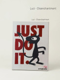 تابلو نقاشی بوم لوسی (Luci) انیمیشن طلسم شدگان طرح Just Do It