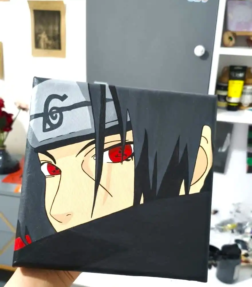 تابلو نقاشی بوم ایتاچی اوچیها | انیمه ناروتو (Naruto)
