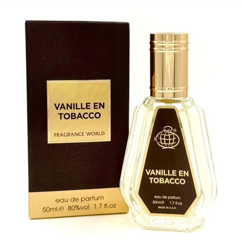عطر مردانه 50 میل Fragrance World Vanille En Tobacco