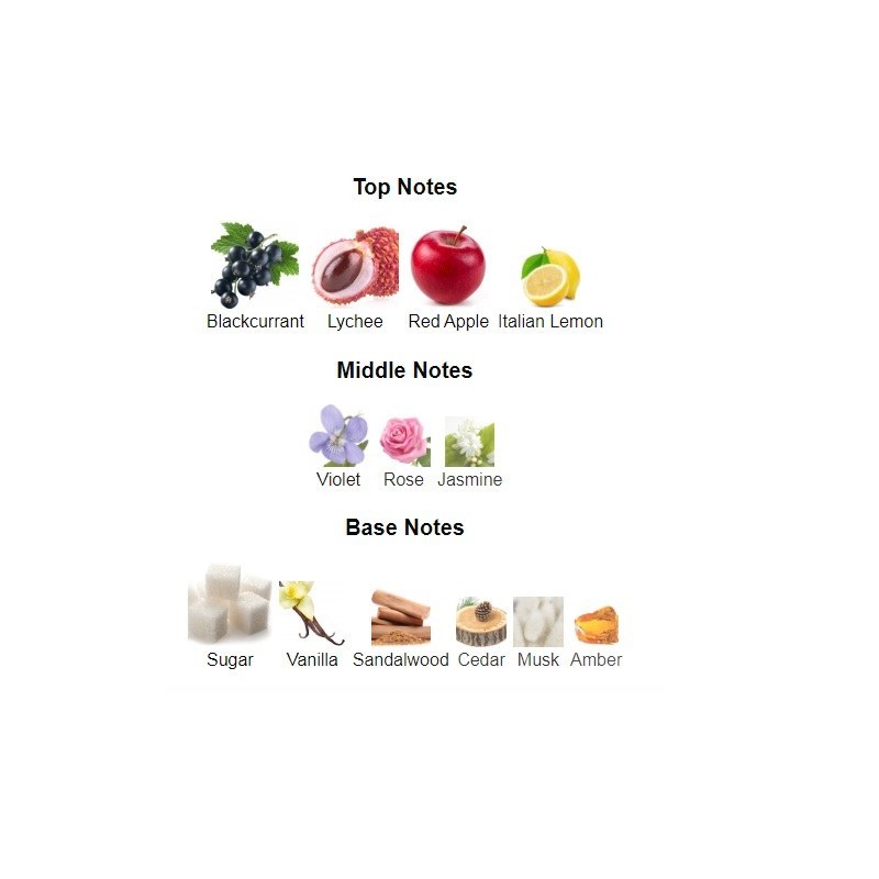عطر زنانه 50 میل Fragrance world Elysia Lychee Fizz