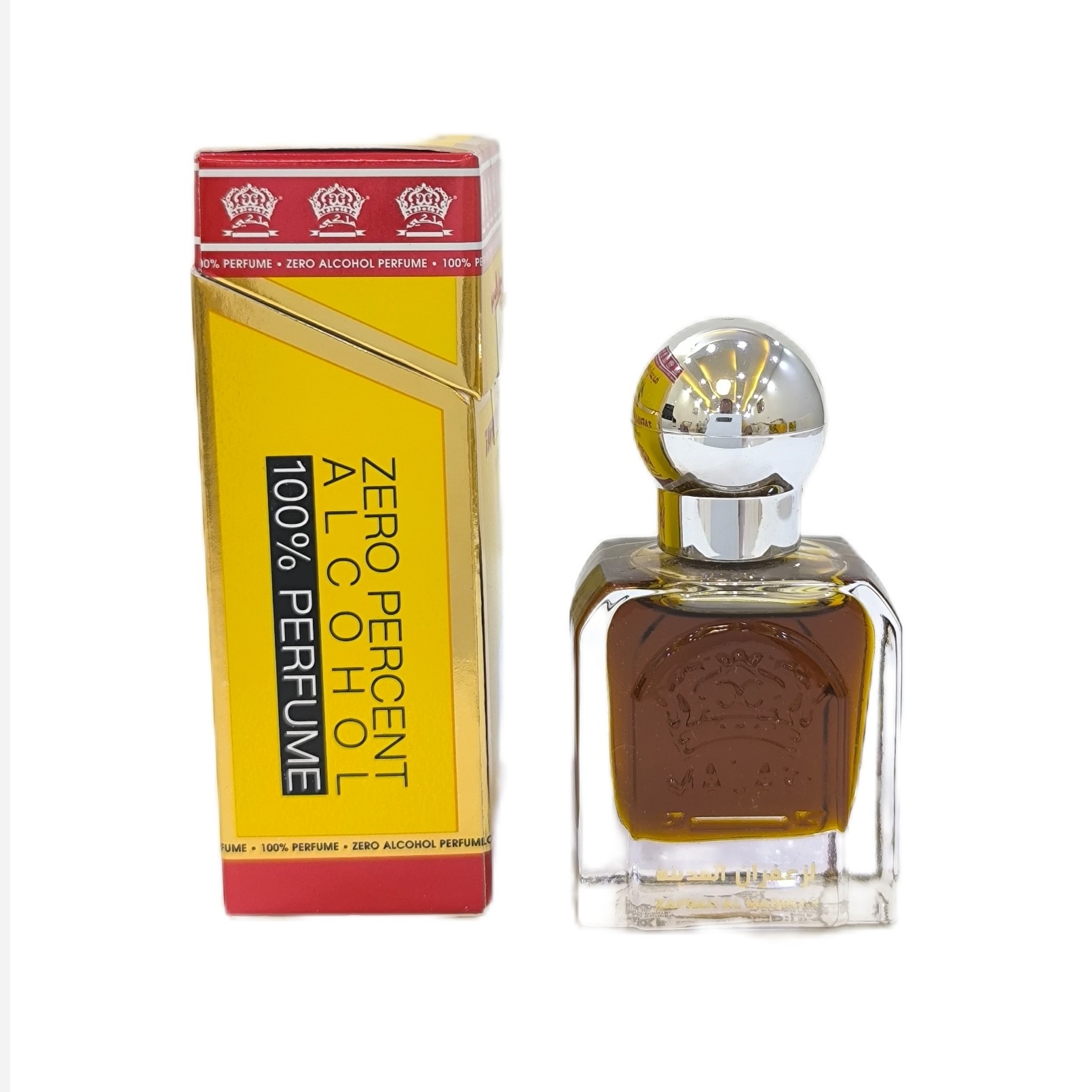 عطر روغنی زعفران المدینه برند ملکی حجم 20 میل