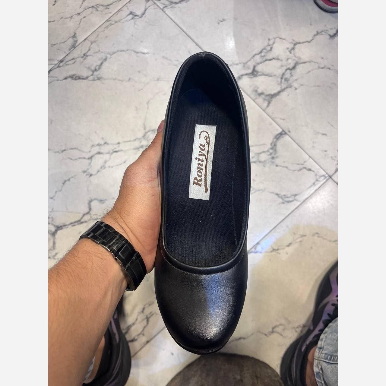 کفش لژدار کارمندی سبک و راحت