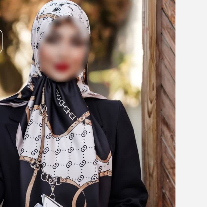 روسری ابریشمی زنانه