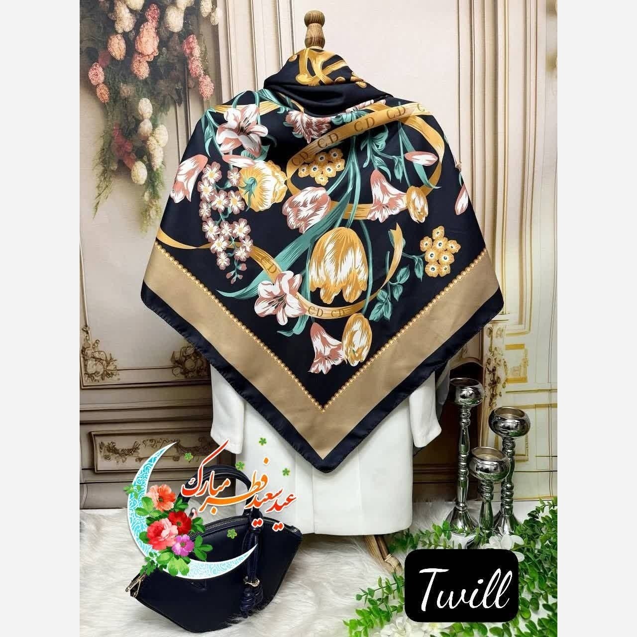 روسری ابریشمی زنانه