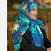 روسری مجلسی ابریشمی توییل