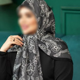 روسری مجلسی عیدانه نخی