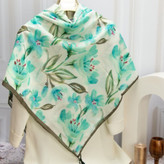 روسری مجلسی زنانه نخی طرحدار