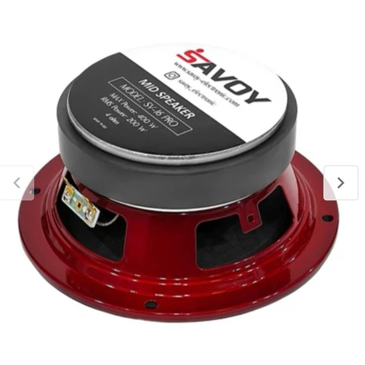 میدرنج 6 اینچ ساووی مدل SV-16 PRO