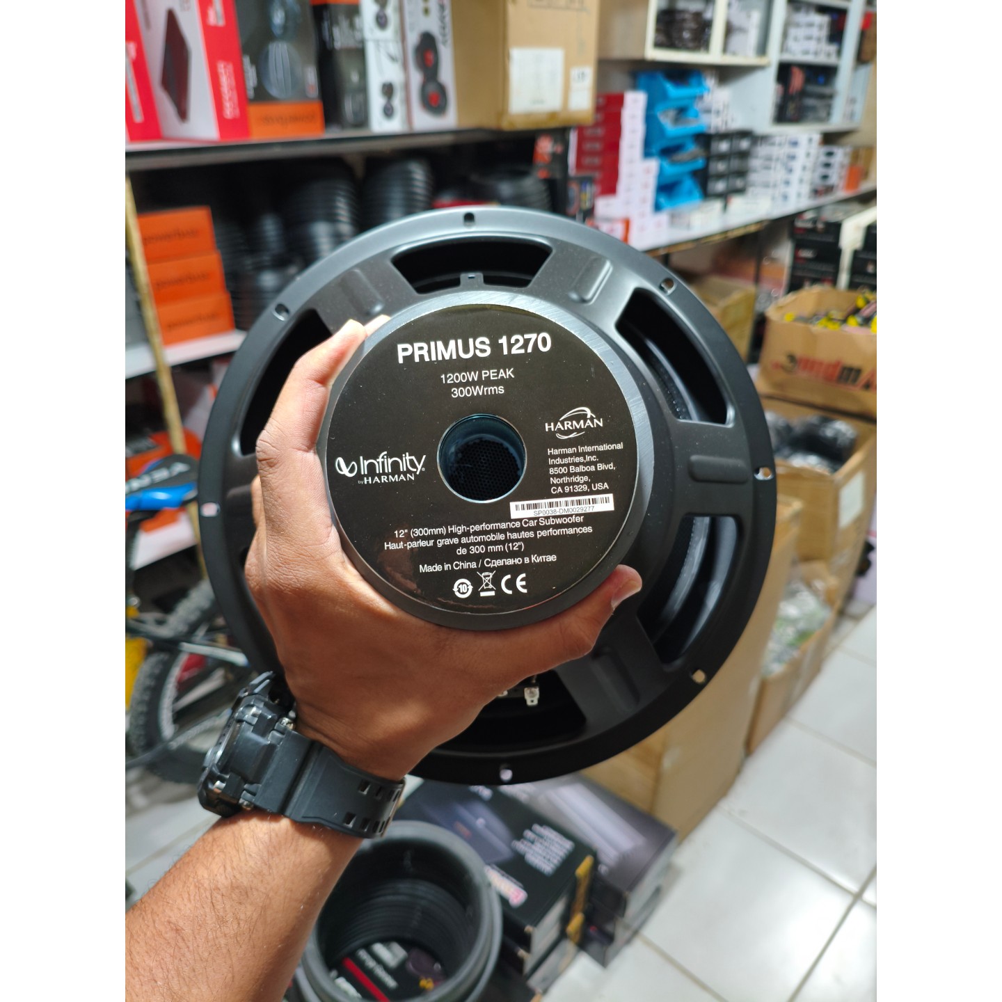 ساب ووفر اینفینیتی مدل PRIMUS 1270