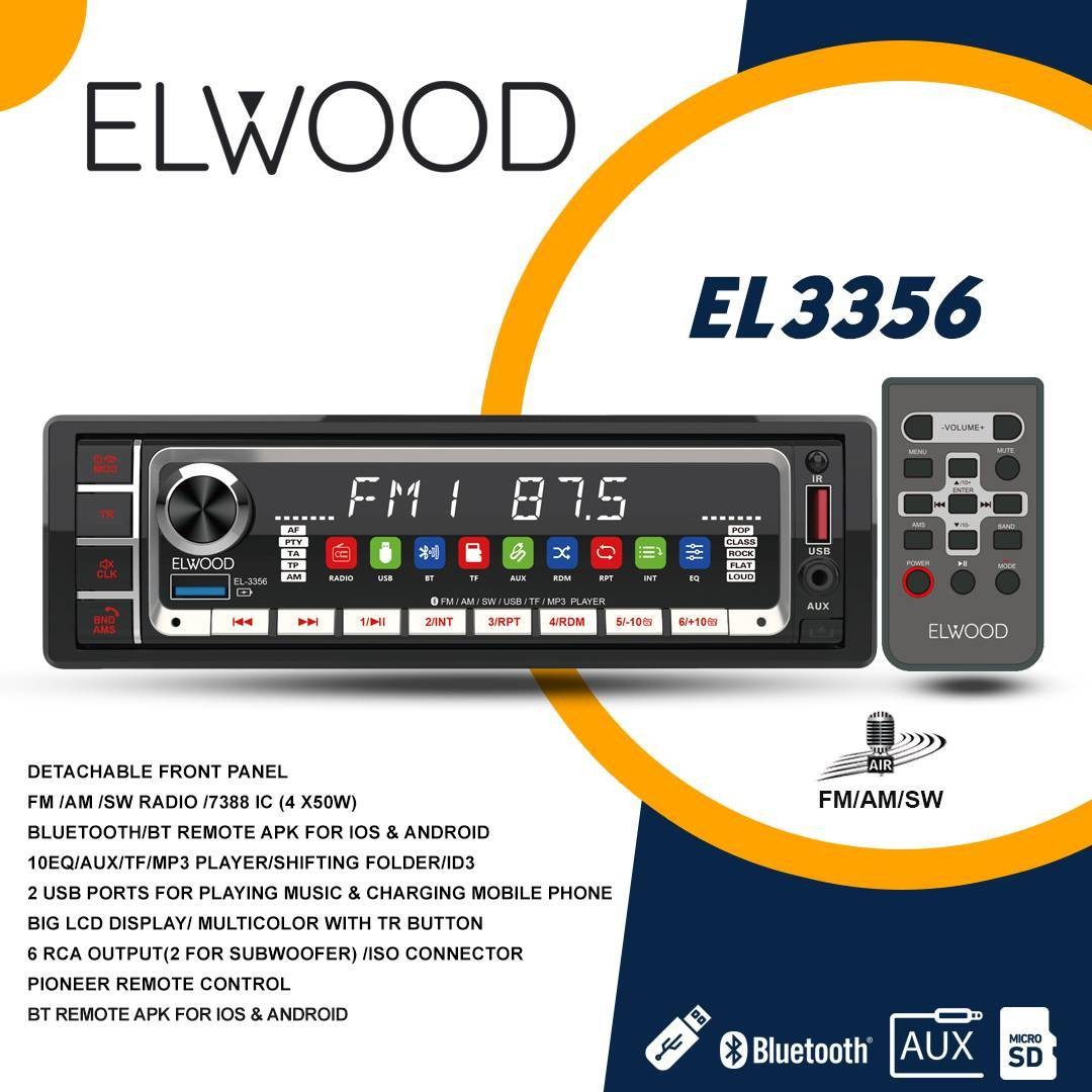 پخش ایسی بزرگ بلوتوثی الوود مدل EL - 3356