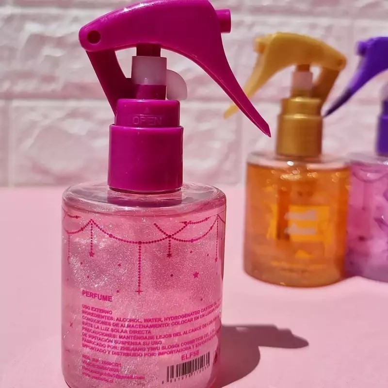 عطر مو رایحه پاستیلی میوه ای گلی خاص خوشبو کننده مو آبرسان موی خشک شاداب کننده و درخشان کننده موها