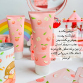 پک مراقبت پوستی 7 تکه هلو نرم کننده و خوشبو کننده صورت و بدن ضدلک ضدجوش کادو هدیه و روز مادر دختر