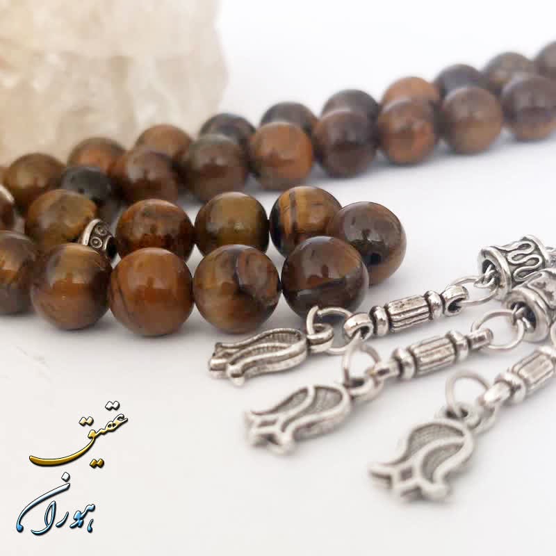 تسبیح چشم ببر 33 دانه