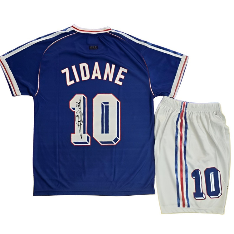 ست لباس ورزشی تیم ملی فرانسه 1998 طرح زیدان