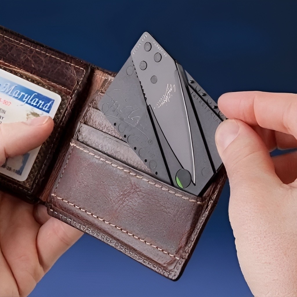چاقو کارتی تاشو جیبی تاکتیکال اصلی