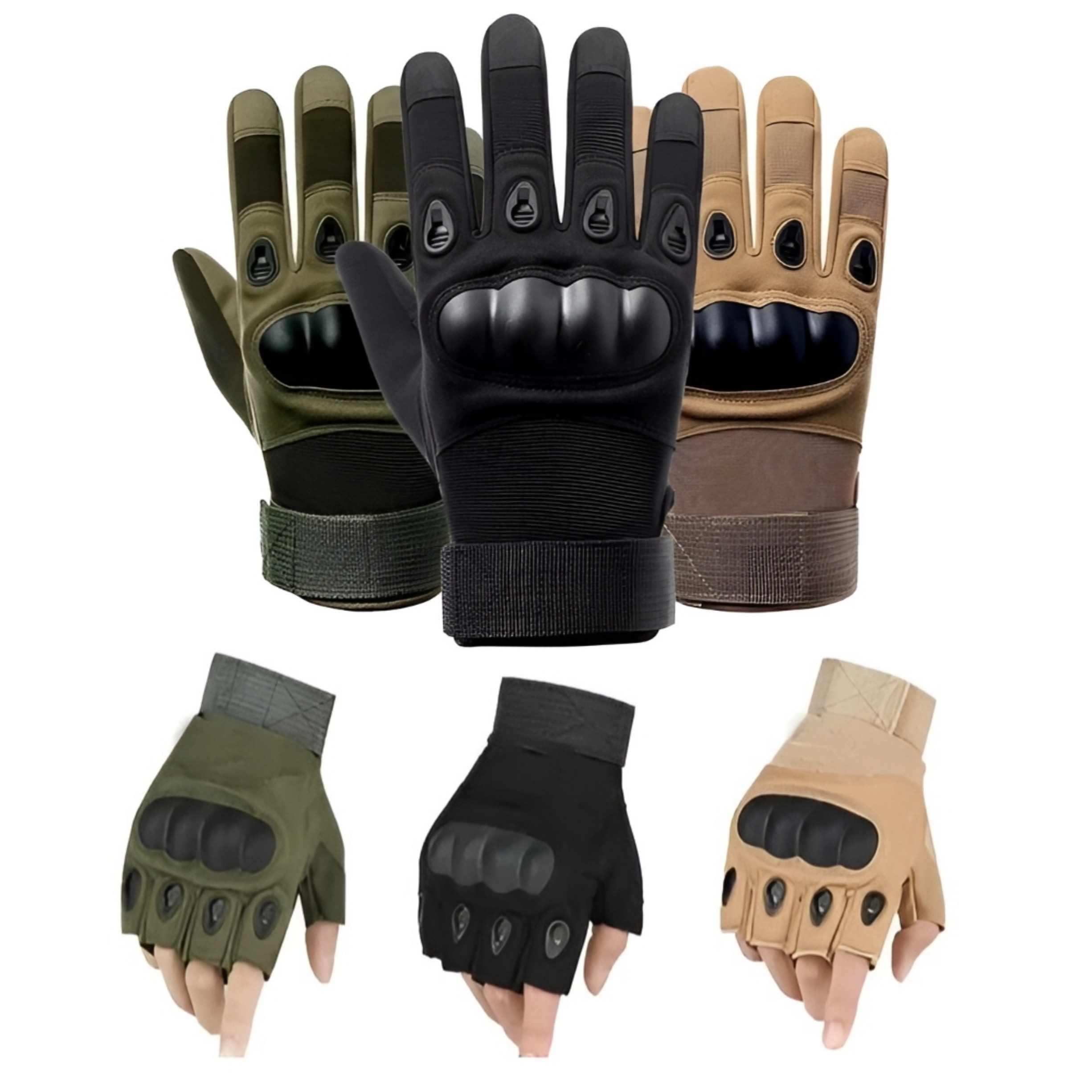 دستکش کوهنوردی و نظامی اوجینال نیم انگشتی و تمام انگشت OAKLEY جفتی