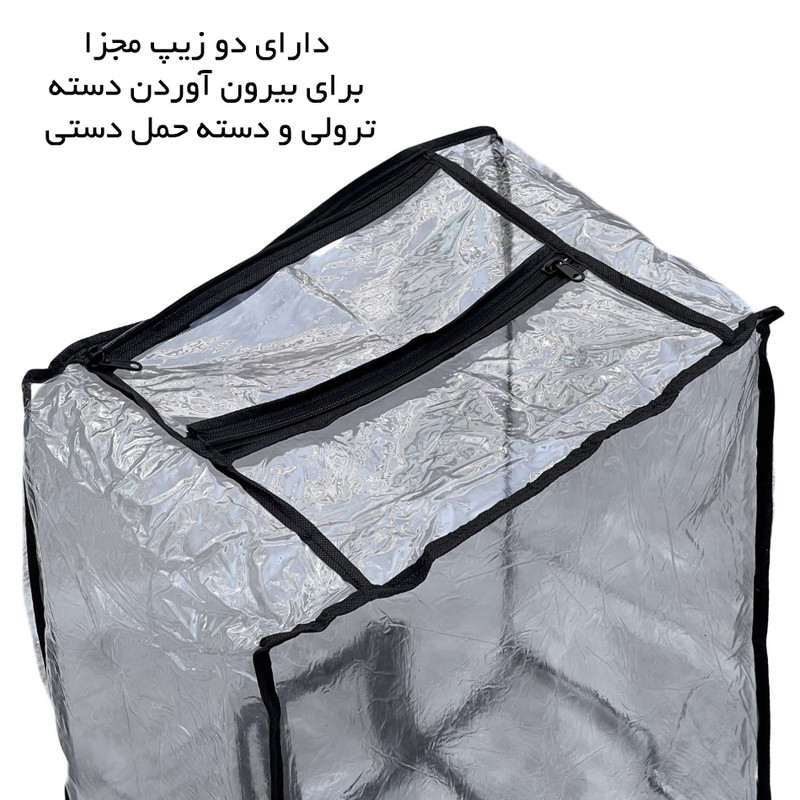 کاور چمدان فوروارد مدل FCLT2208 BEST PROTECTOR مجموعه 3 عددی